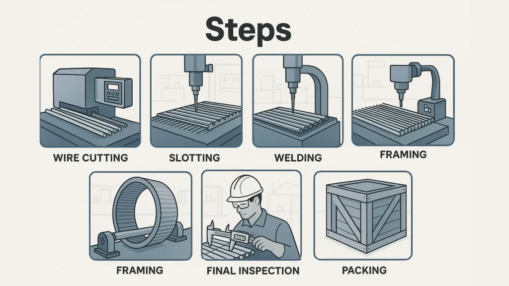 Modern Manufacturing of Wedge Wire Screens
