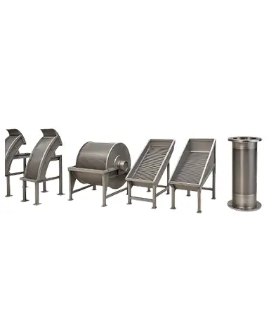 pre and post grind filtration screens