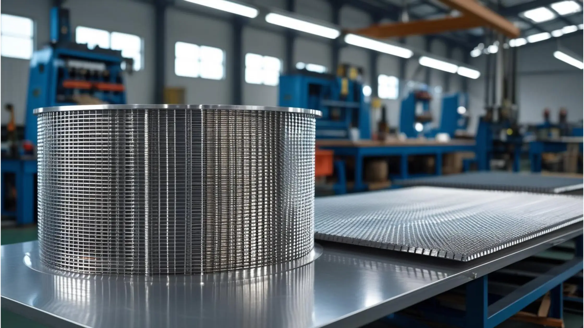 wedge wire screen is slowing down production